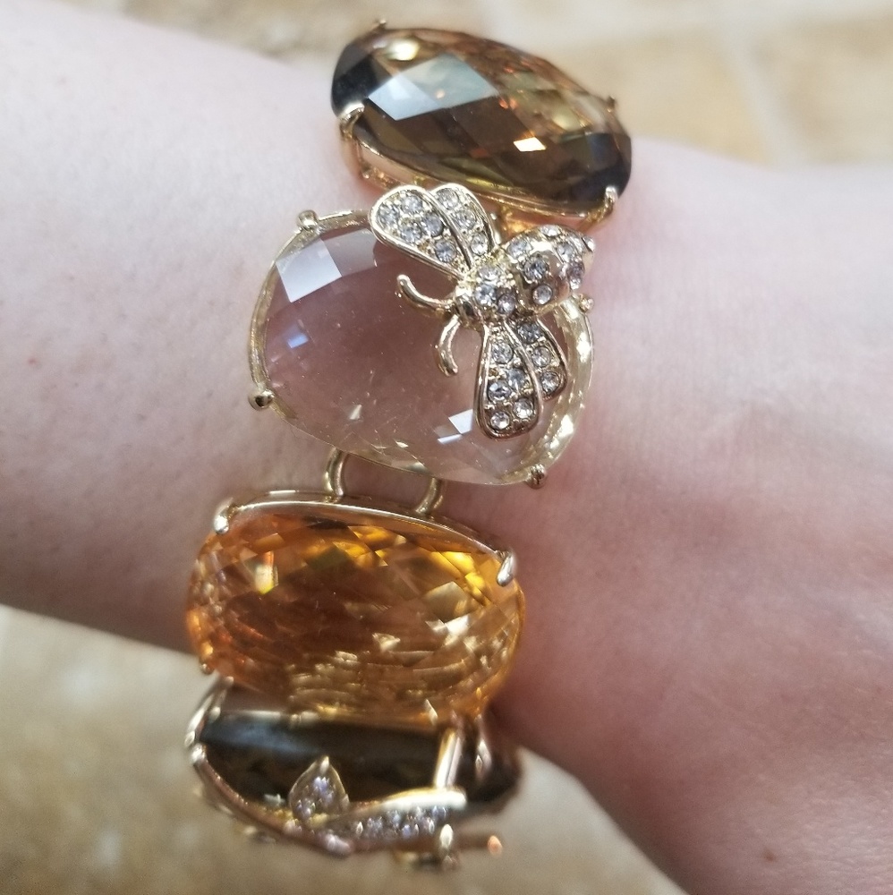 ANNE KLEIN DRAGONFLY BRACELET